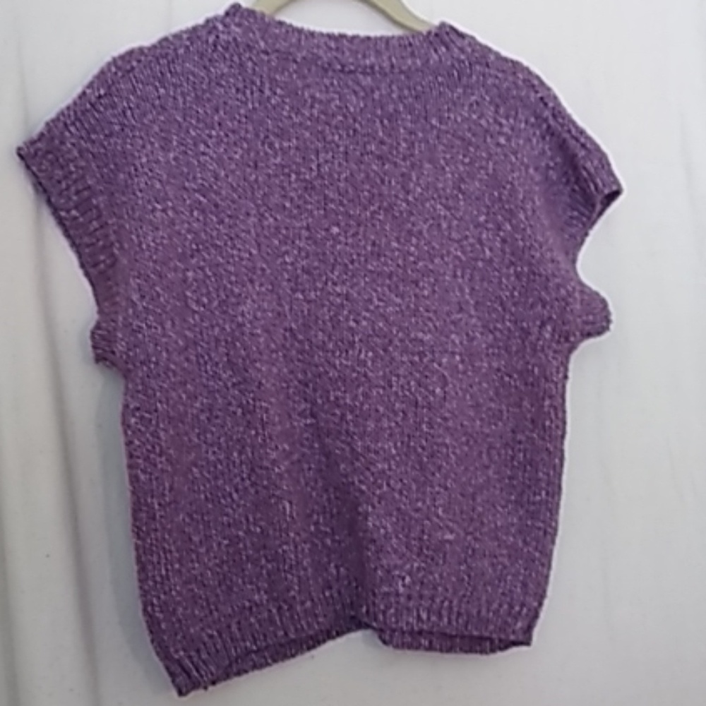 Evian LTD purple pullover M - Picture 5 of 5